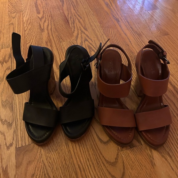 VINCE BLOCK HEELS - Picture 2 of 6